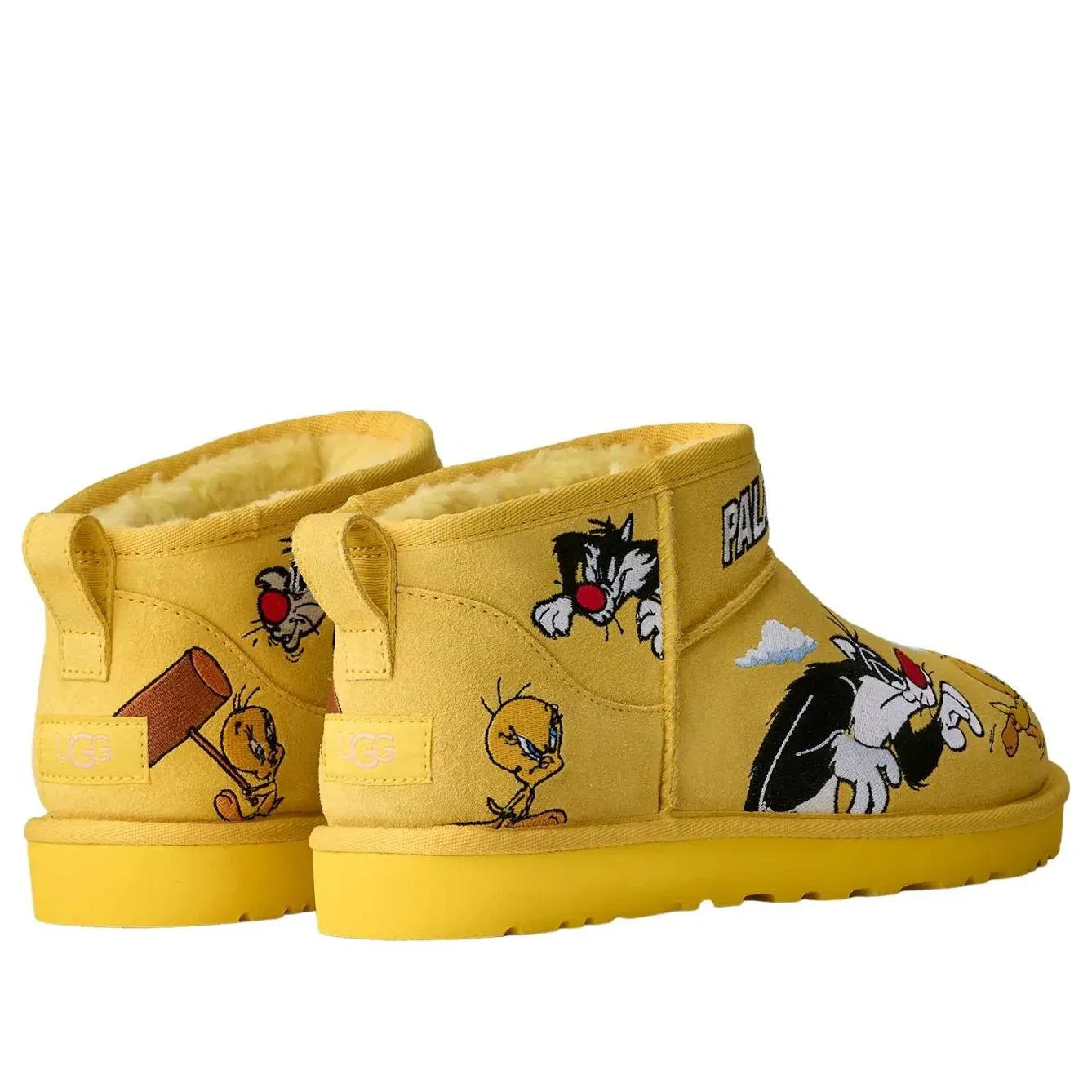 Угги UGG x Palace Ultra Mini 'Yellow' 1181891-YEL, желтый — фото 3
