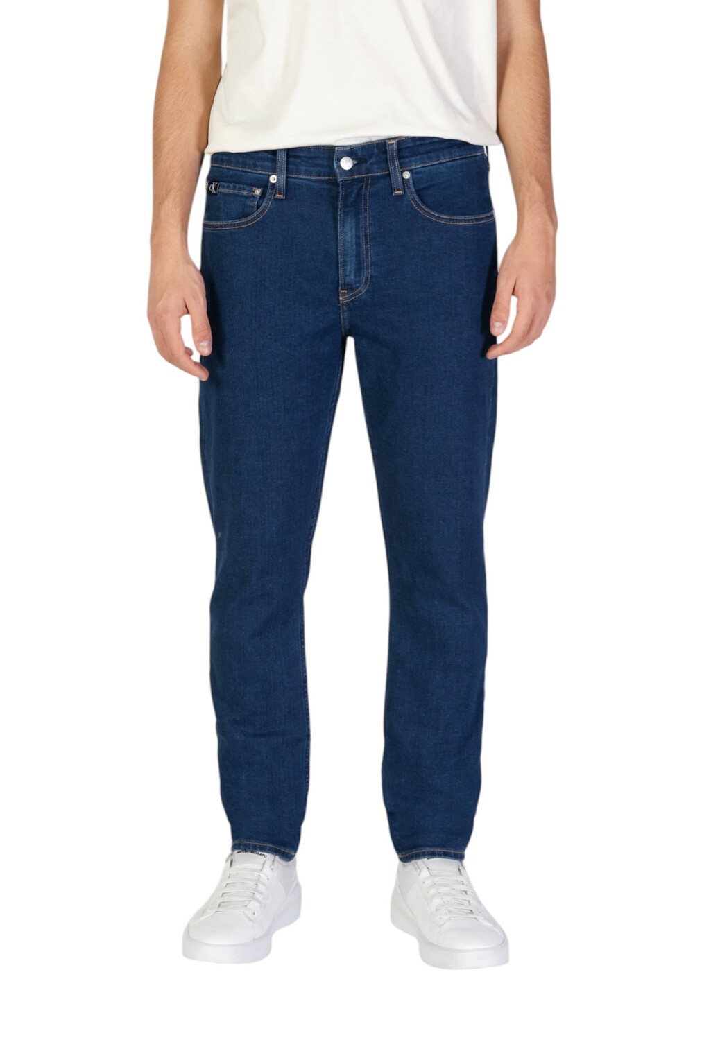 

Джинсы Calvin Klein Jeans прямого кроя, синий