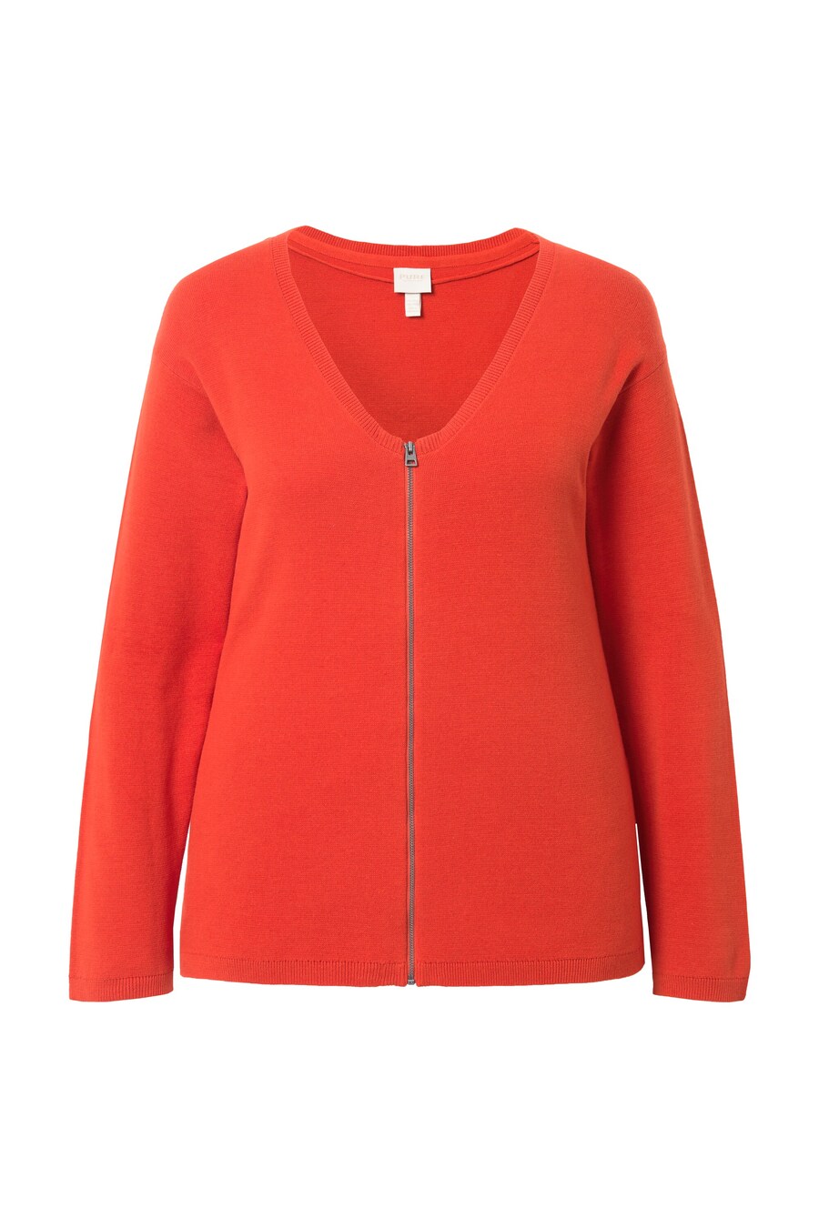 

Вязаный кардиган Ulla Popken, светло-красный