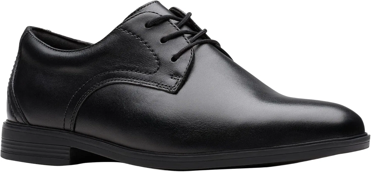 Мужские кроссовки Clarks Originals Jonwin Step Y, Black (Black Leather) — фото 4