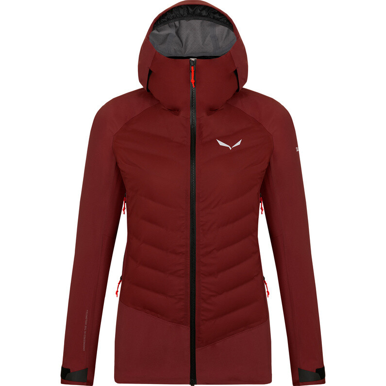 

Женская гибридная куртка Sella PTX 3L Salewa, красный