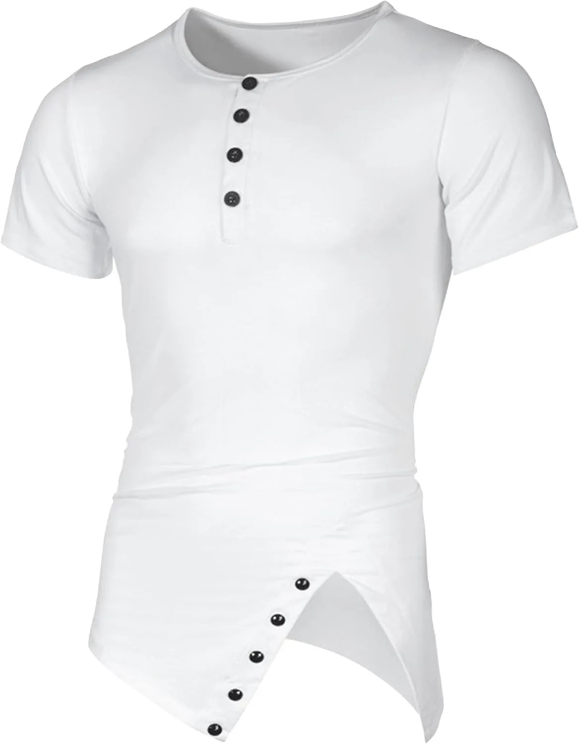 

Мужская футболка Hipster Hip Hop Swag с асимметричным подолом PHJTOMK