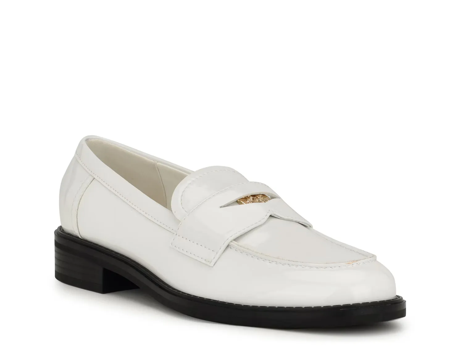 

Лоферы Seeme Penny Loafer Nine West, белый