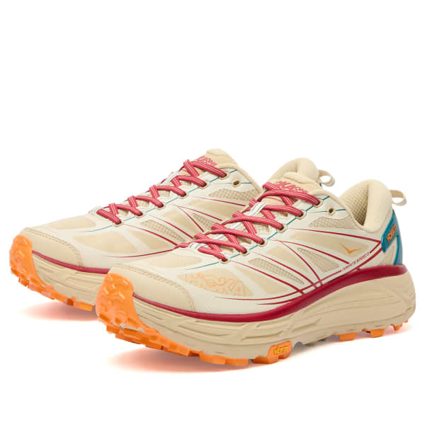 Кроссовки Mafate speed 2 Hoka One One, кремовый & pepper — фото 2