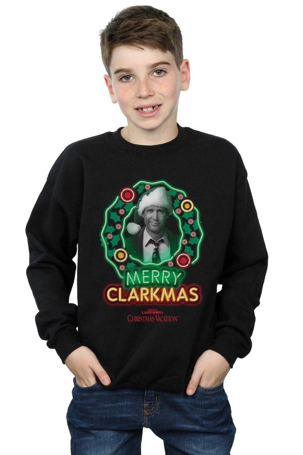 Толстовка Clarkmas в оттенках серого National Lampoon's Christmas Vacation, черный