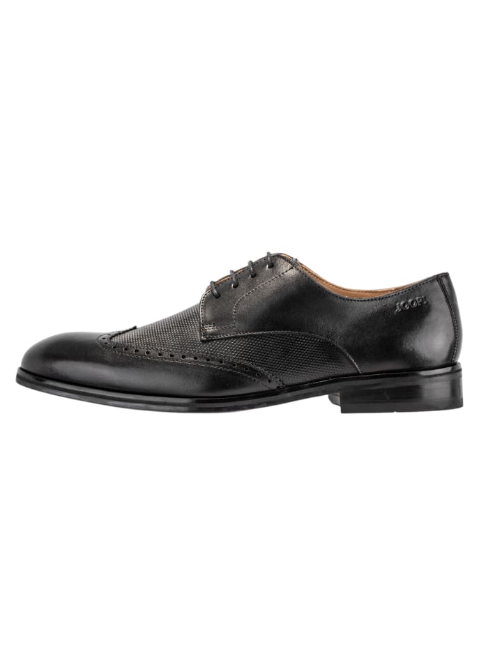

JOOP! Туфли на шнуровке 'Pero 1.0 Kleitos Brogue в черном цвете'