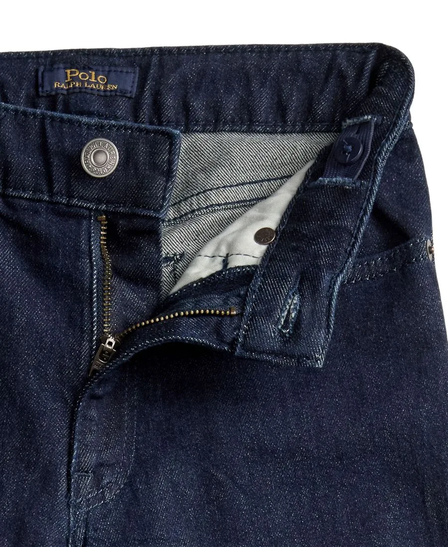 Джинсы-клеш из эластичного денима для девочек 7-16 лет Polo Ralph Lauren, Mosley Wash — фото 3