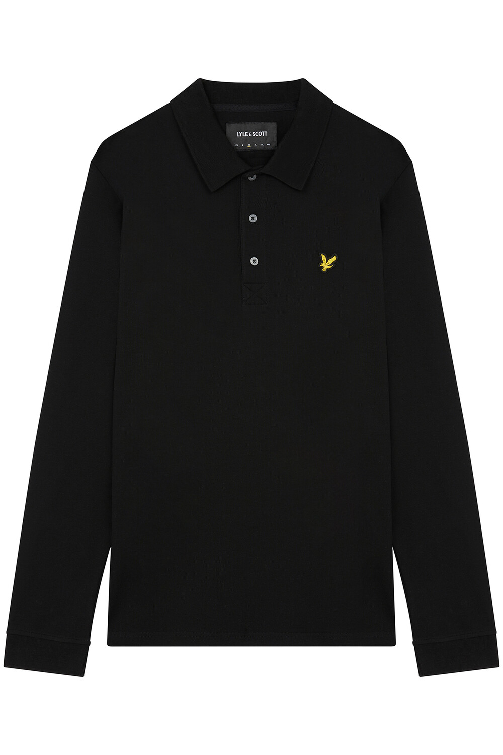 

Поло Lyle & Scott Langarm, черный