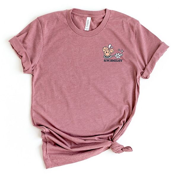 

Футболка с принтом SWSmiley life is better cereal Simply Sage Market, Mauve, Зеленый, Футболка с принтом SWSmiley life is better cereal Simply Sage Market, Mauve