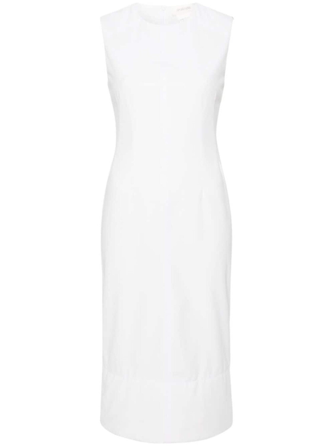 

Sportmax креповое платье миди Cariddi, белый