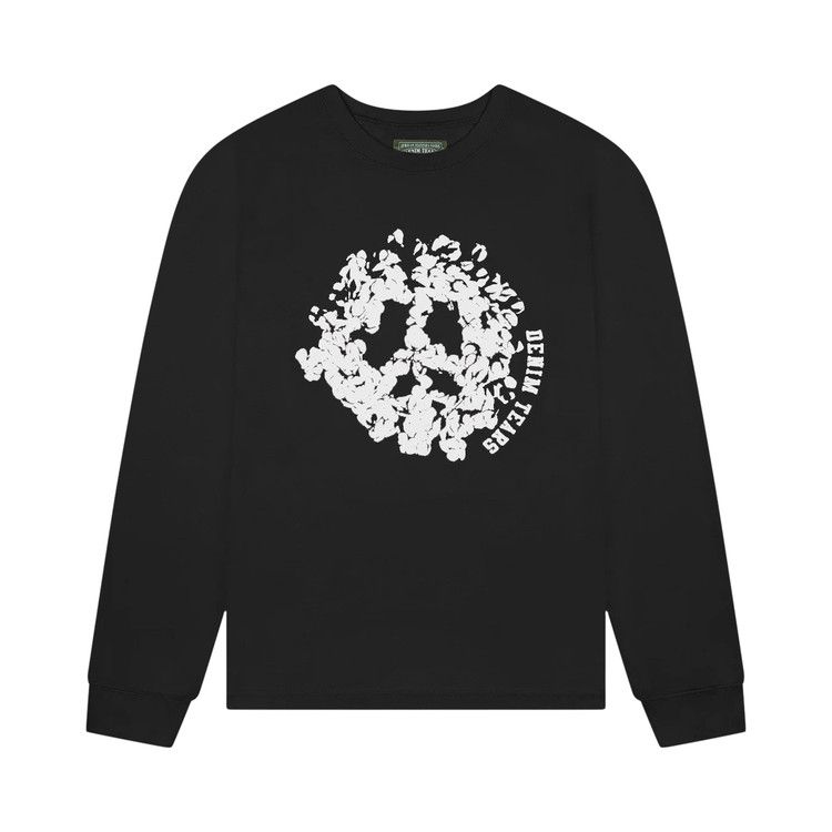 

Футболка Denim Tears Peace Wreath Long-Sleeve Tee, Black