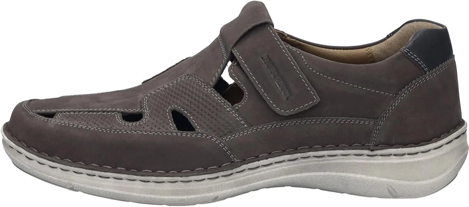 Мужские низкие туфли Josef Seibel New Anvers.81, ширина K (очень широкая), сменная стелька, Granite — фото 3