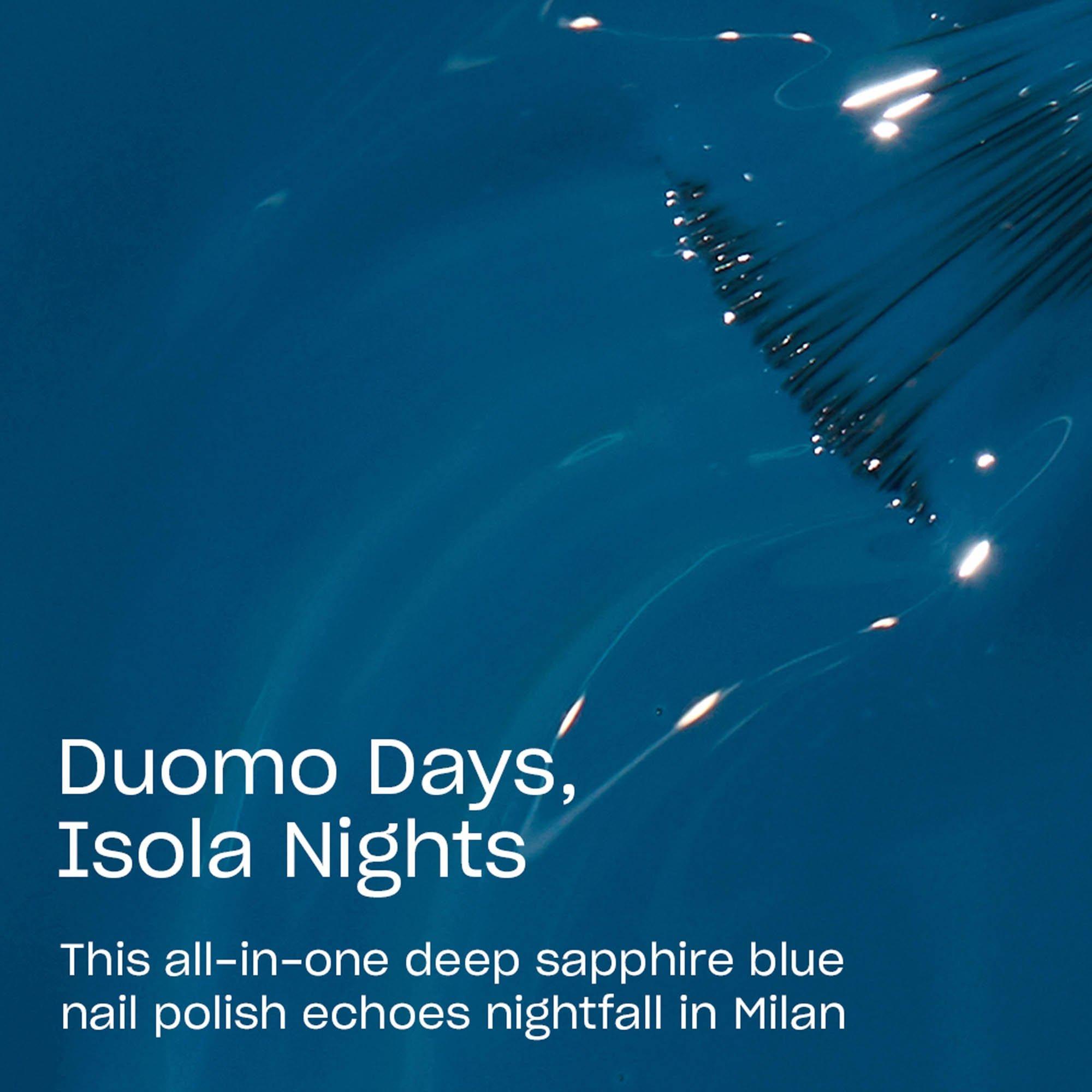 

Лак для ногтей, сине-зеленый OPI, Duomo Days, Isola Nights (deep sapphire blue)