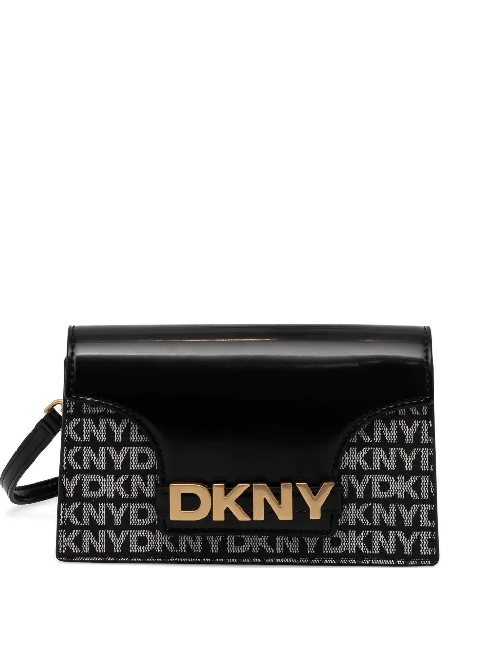 

Сумка-сэтчел с логотипом Dkny, черный