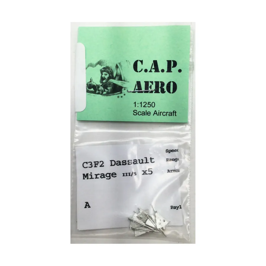 

Французский - Dassault Mirage III, C.A.P. Aero - Modern - France & Argentina (1:1200) (Hallmark Figures)