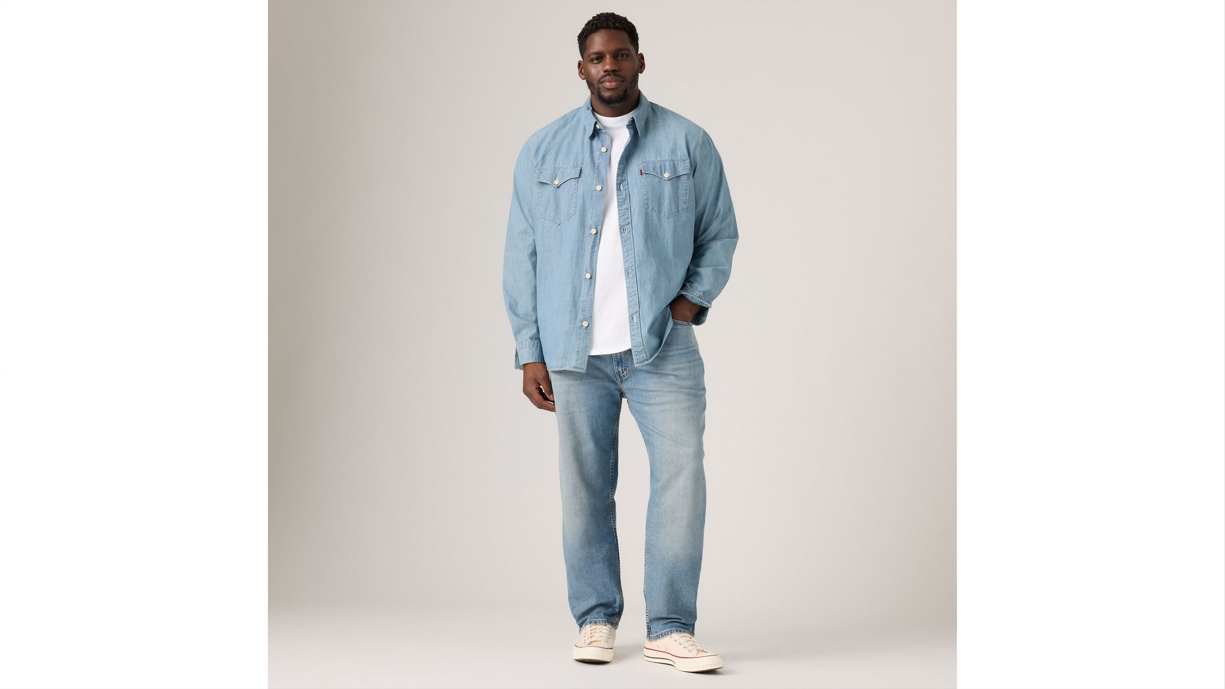 

Мужские джинсы 502 Taper (для больших и высоких) Levi's, Into The Thick Of It - Medium Wash