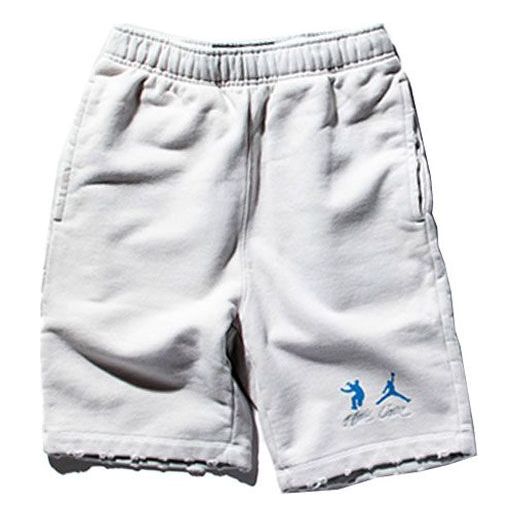

Шорты Air Jordan x union Crossover Solid Color Logo Casual Sports Breathable Shorts Asia Edition Couple Style Gray DJ9529-025