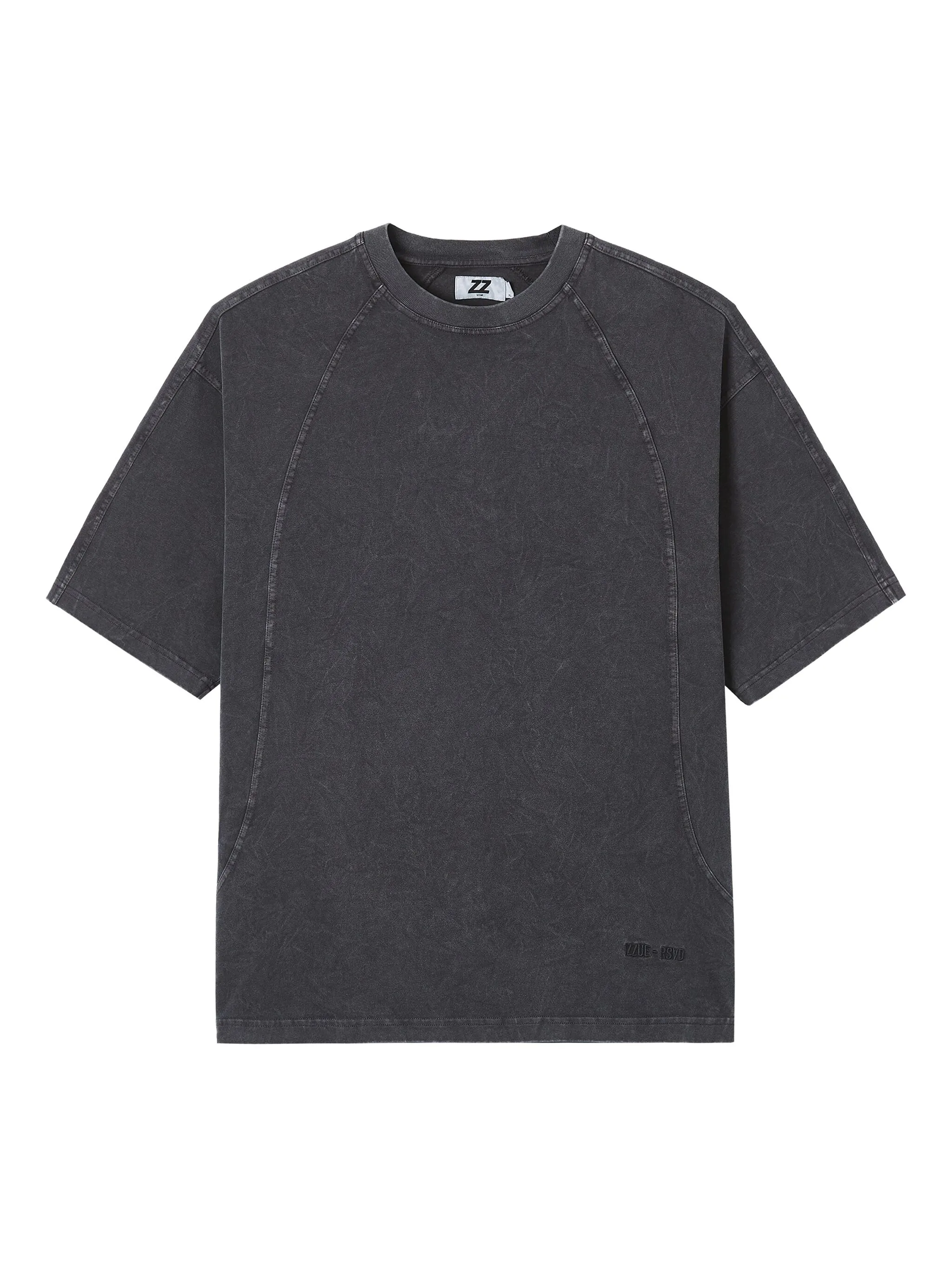 

Футболка с вышитым логотипом Izzue, серый