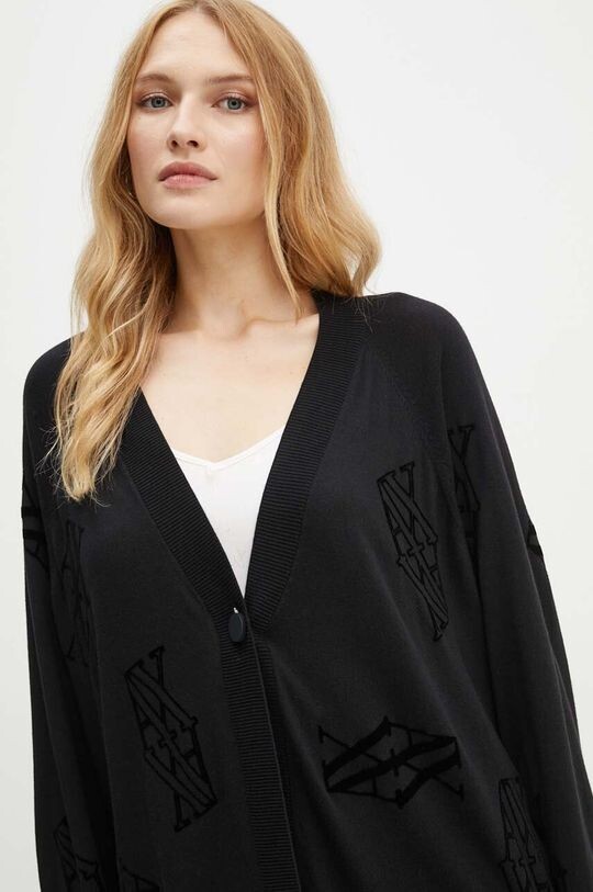

Кардиган с оттенком шелка Armani Exchange, черный