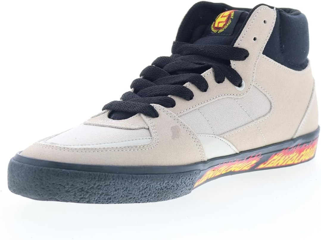 Мужские кеды Etnies Screw Vulc X Santa Cruz среднего уровня, белый/черный — фото 4