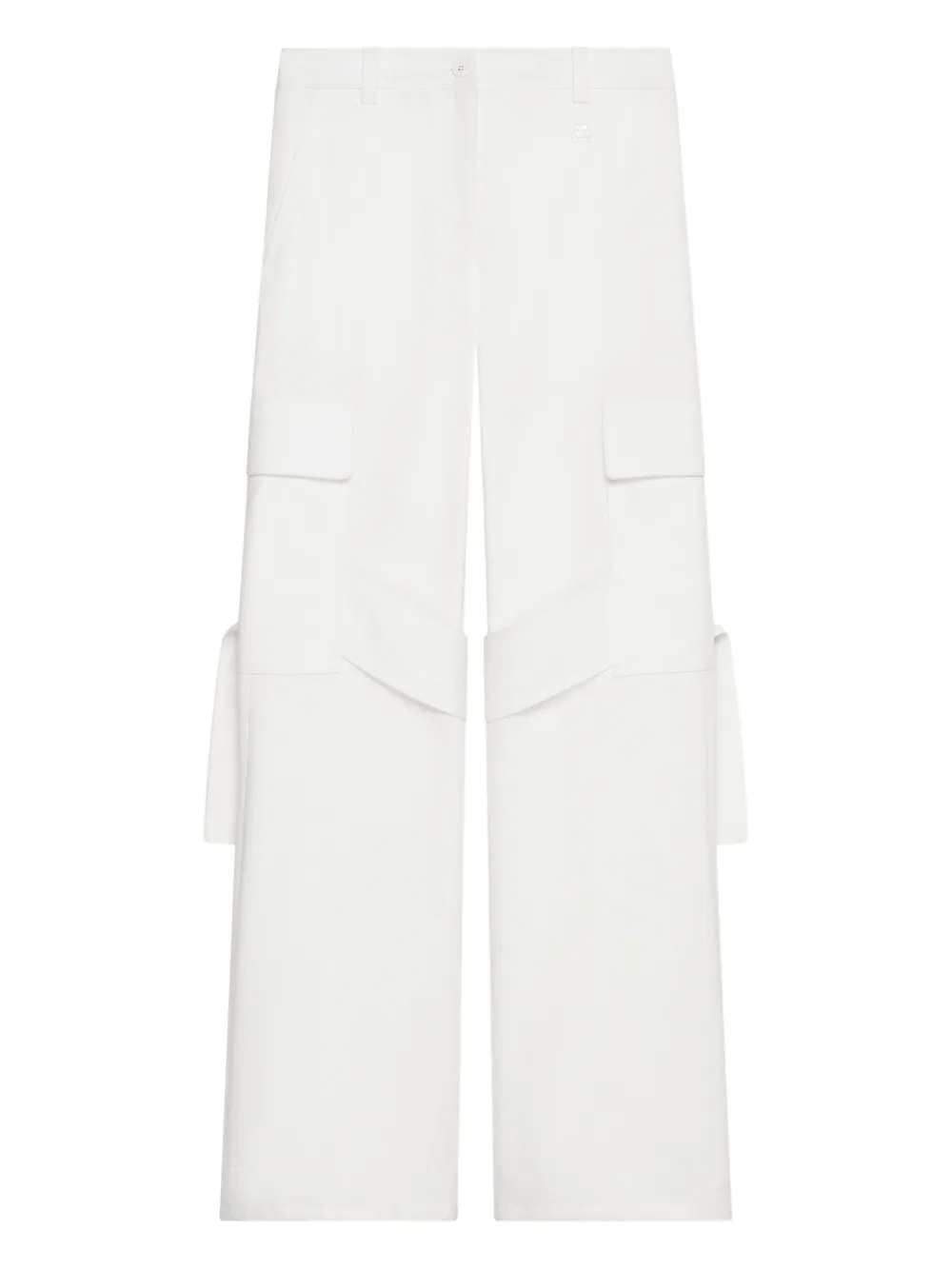 

Брюки с карманами Courrèges, белый