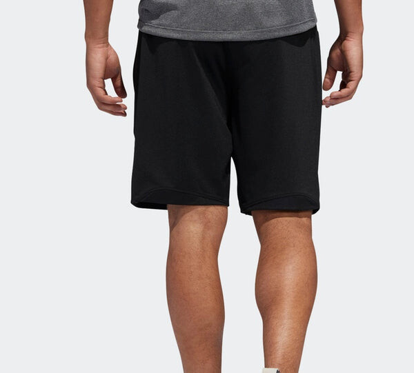 Шорты sports slogan knitted shorts men black Adidas, черный — фото 4