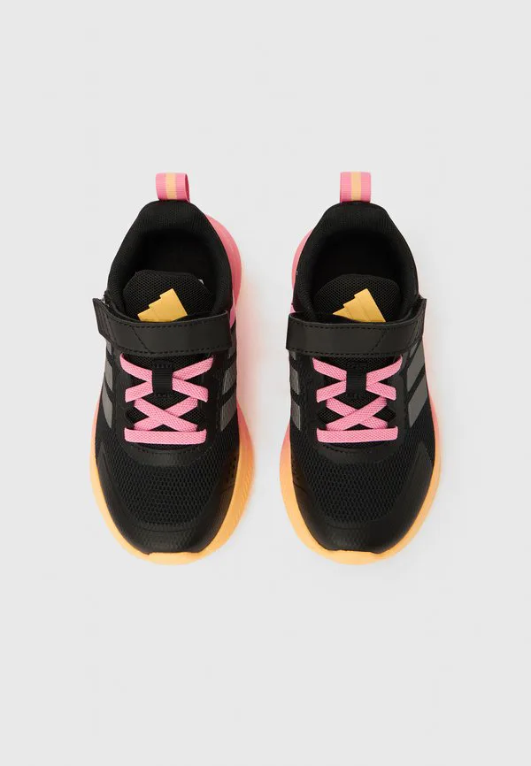 Унисекс кроссовки fortarun 4.0 Adidas Performance, Core Black/Iron Metallic/Bliss Pink — фото 4