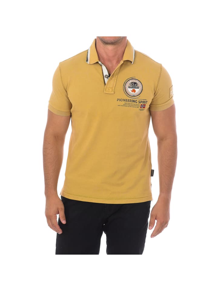 

Рубашка-поло Napapijri, коричневый