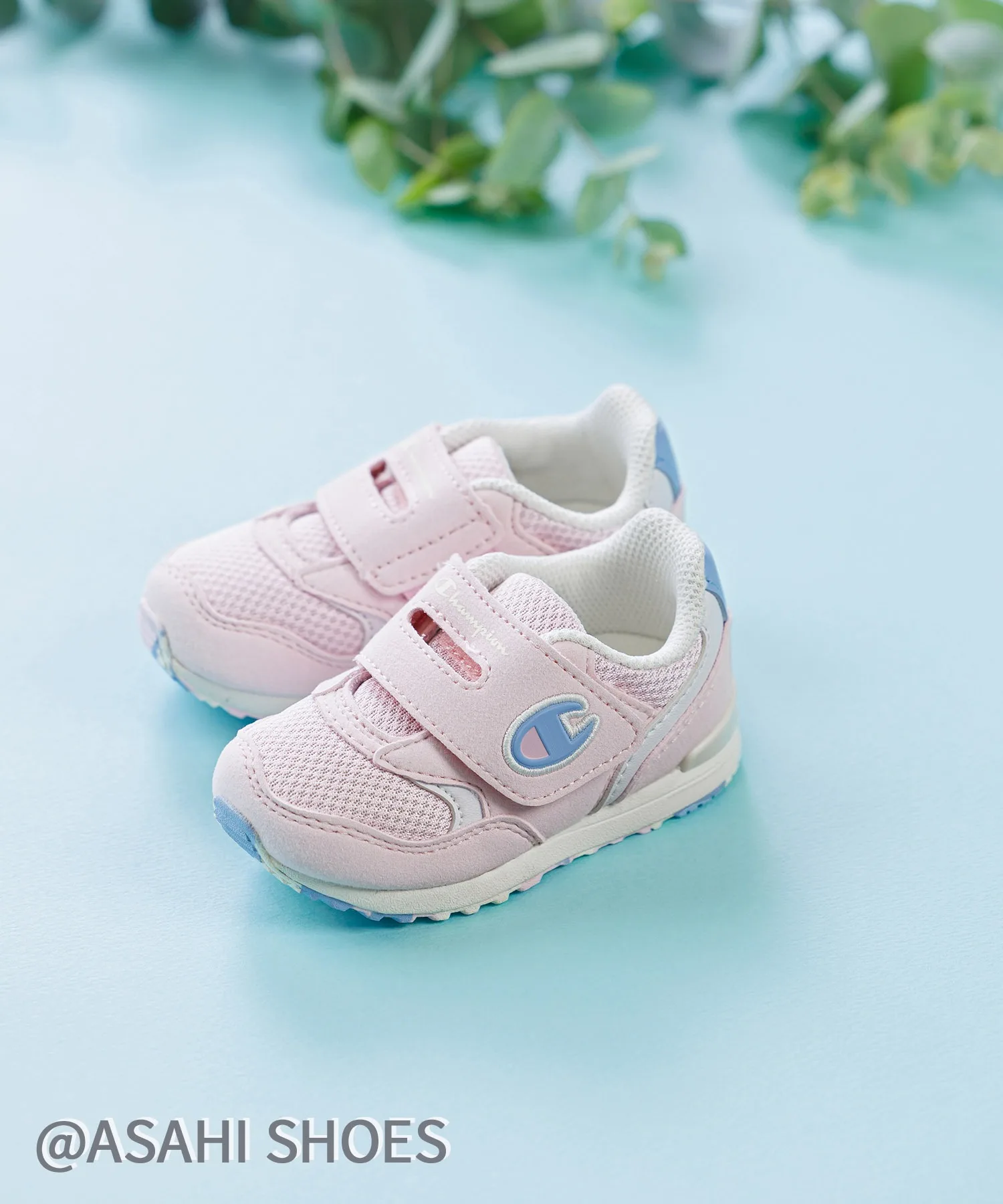 Детские кроссовки Champion CPN B200 из эко-кожи и сетки розовые