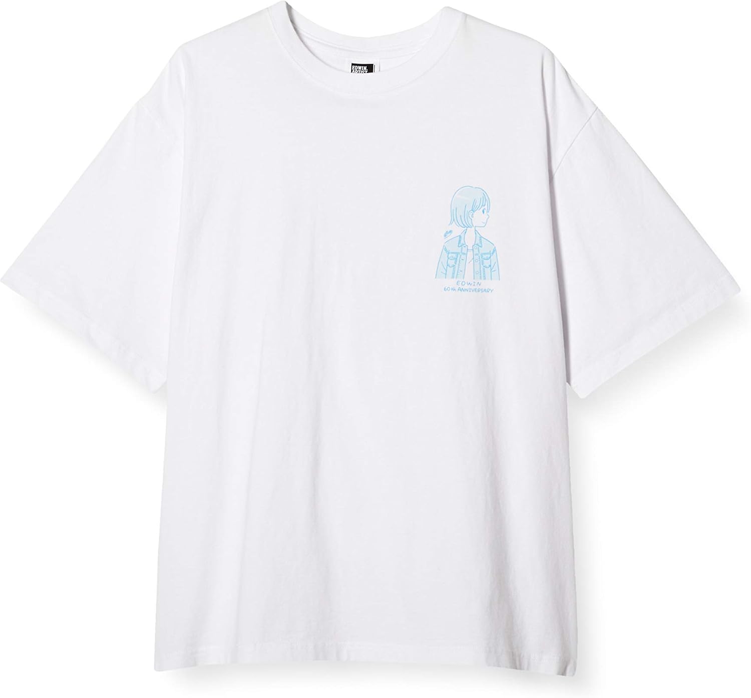 

Футболка Edwin EAT001 Kamao Artist Collaboration, белый