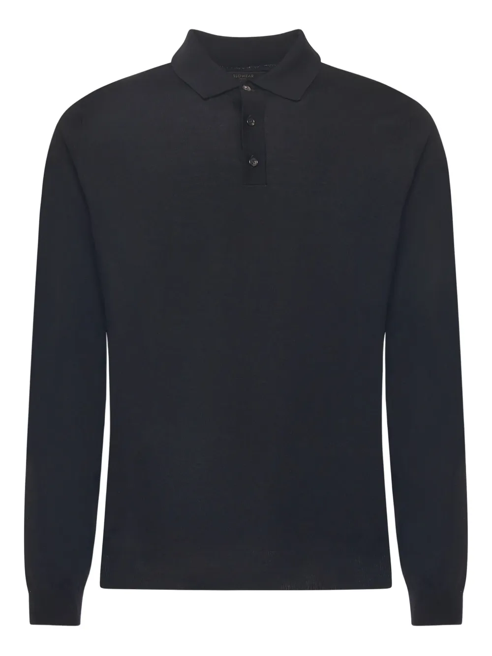 

Поло из смеси шерсти virgin Zanone, черный