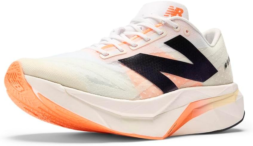 

Кроссовки для бега New Balance FuelCell Supercomp Elite V4 для мужчин, White/Angora/Hot Mango