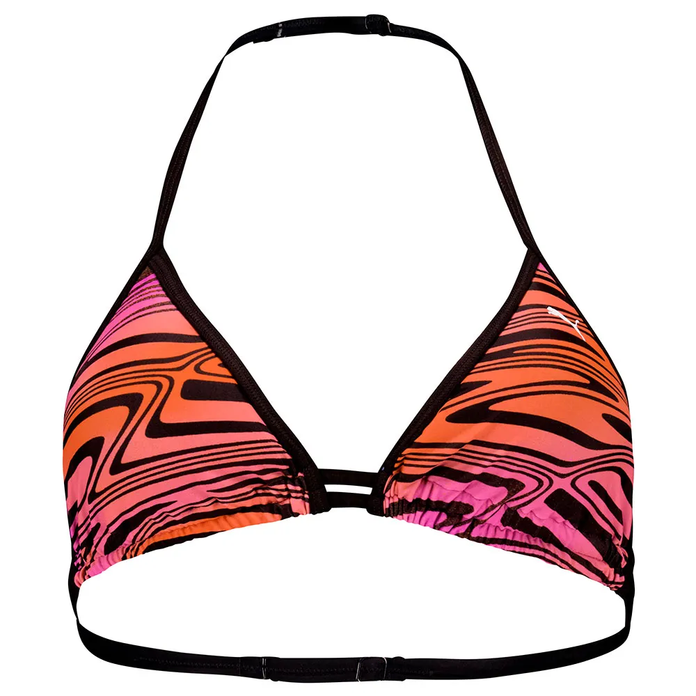 

Топ бикини Puma Printed Triangle, оранжевый