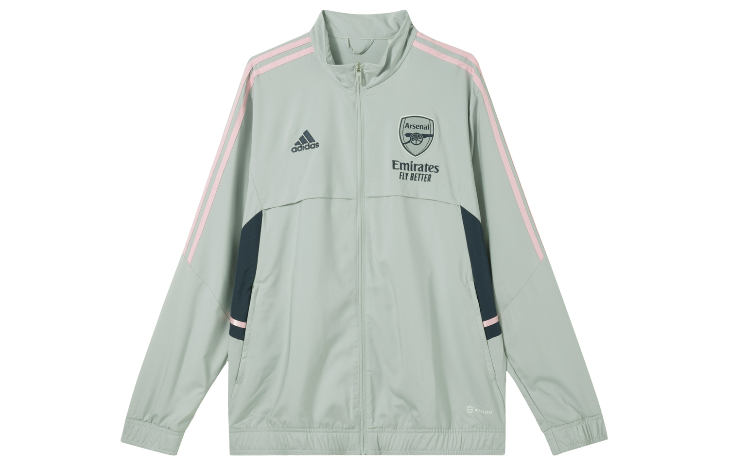 Футболка мужская бело-серая Adidas — фото 2