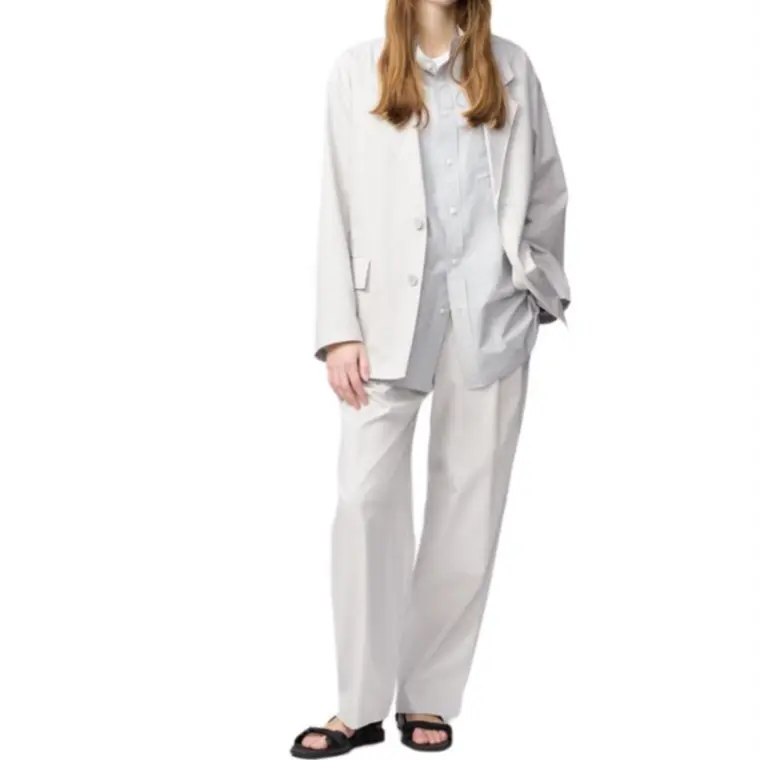 

Женские повседневные брюки UNIQLO, светло-серый