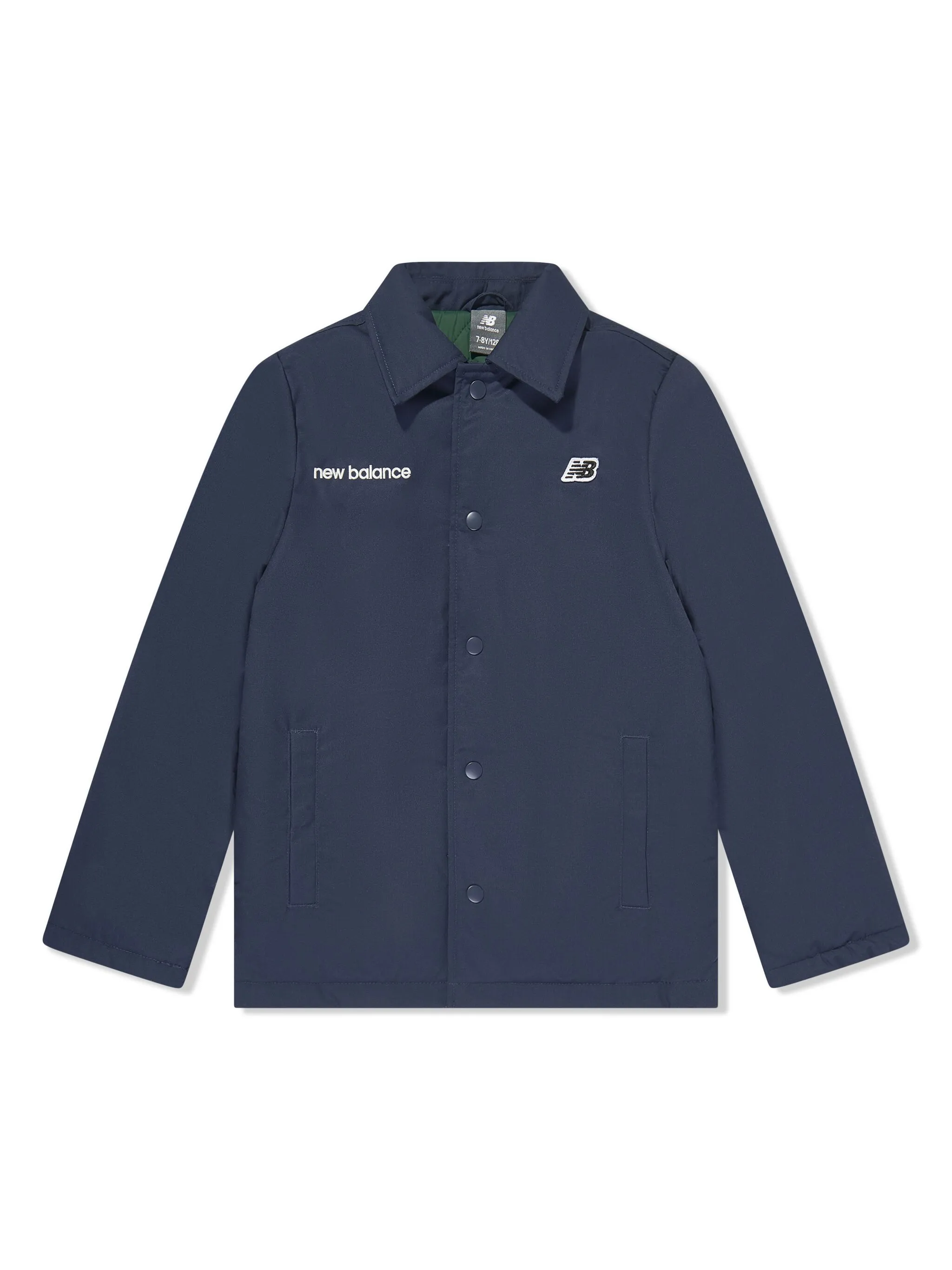 

Куртка с логотипом New Balance Kids, синий