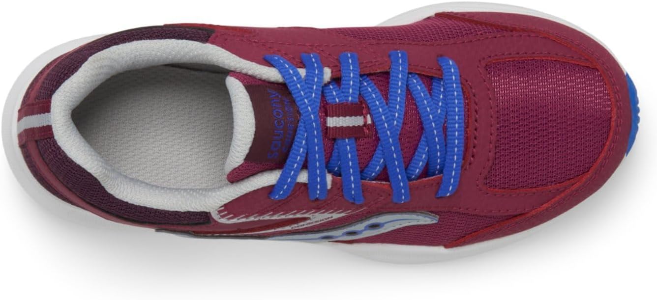 Детские кроссовки Cohesion для мальчиков и девочек Saucony, Plum — фото 2