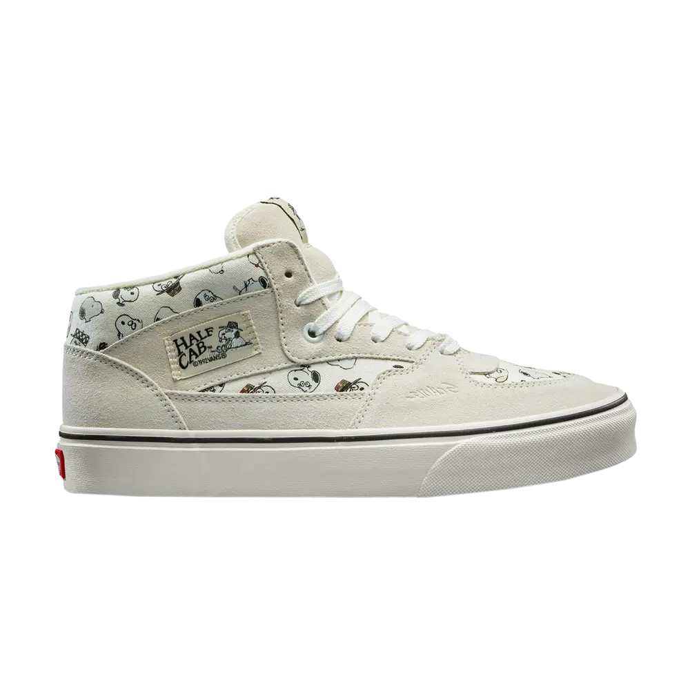 Кроссовки Peanuts x Half Cab Vans, кремовый