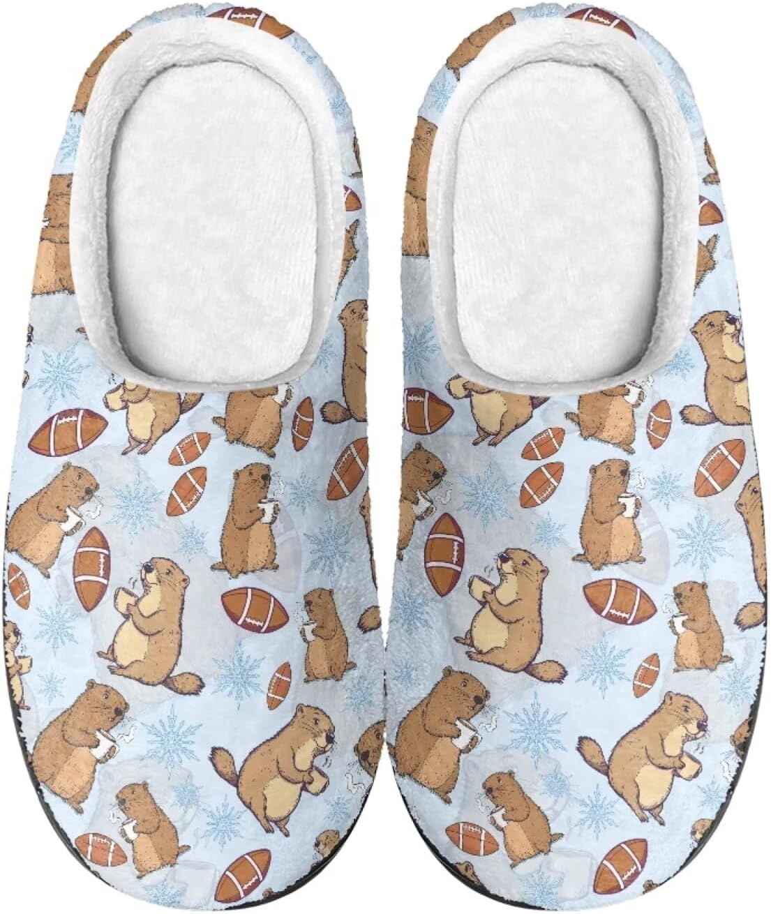 

Тапочки Baxinh Scuff для женщин и мужчин, мягкие теплые домашние тапочки для использования в помещении и на улице, легкая обувь с противоскользящей подошвой, синий