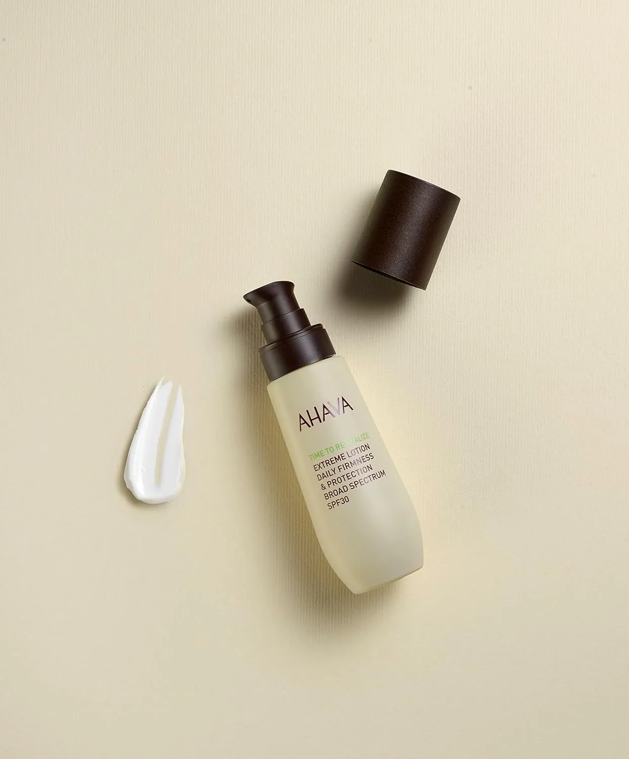 AHAVA Extreme Lotion Daily Firmness & Protection, SPF30 - легкий увлажняющий крем для упругости кожи с защитой от UVA/B, обогащенный Osmoter, ягодами годжи и исландским мхом, 50 мл — фото 2