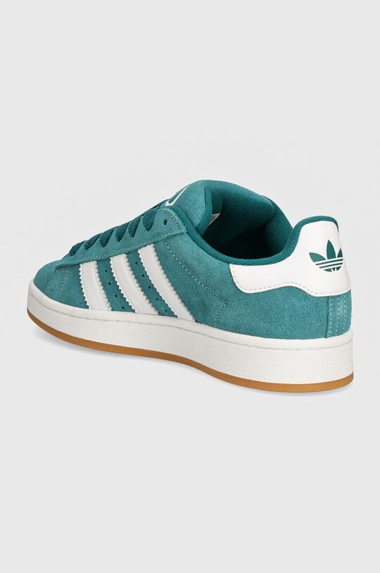 Замшевые кроссовки Campus 00s adidas Originals, зеленый — фото 3