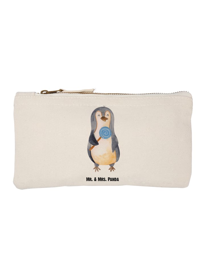 

Mr. & Mrs. Panda Пенал в виде леденца-пингвина, белый, без надписи