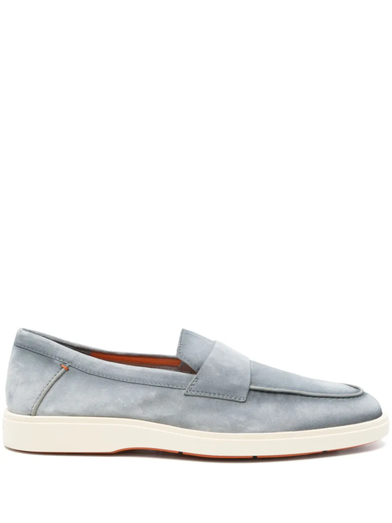 

Santoni замшевые лоферы, синий
