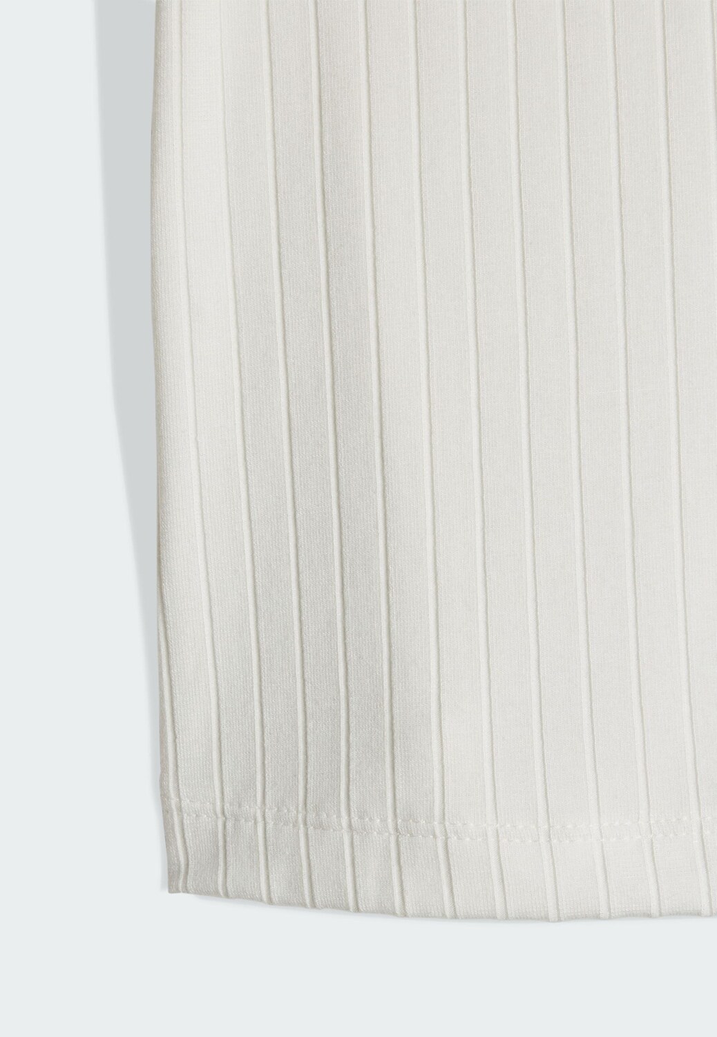 Adidas Originals Футболка Regular Wide Rib в белом цвете — фото 4