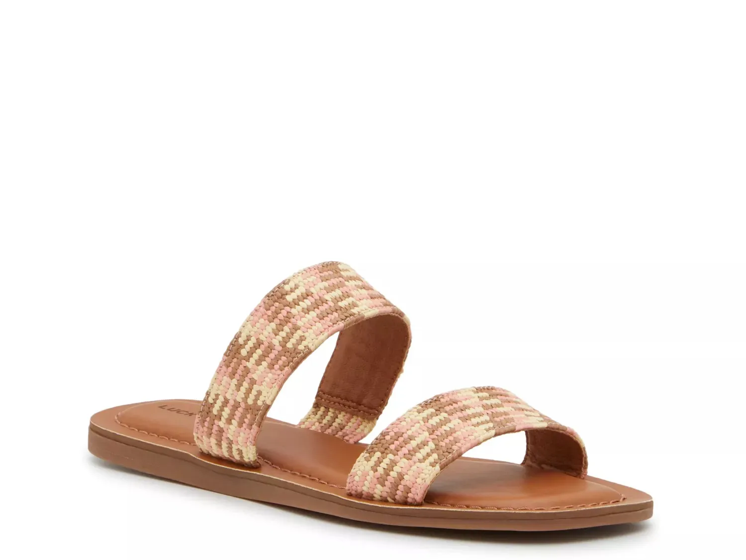 Сандалии Lucky Brand Bessly, цвет Sahara Sun Pink/Brown/Beige