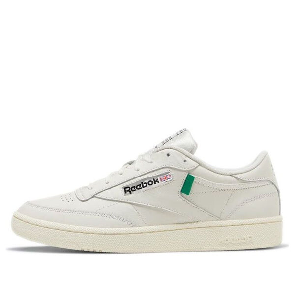

Кроссовки club c 'vintage green' Reebok, белый
