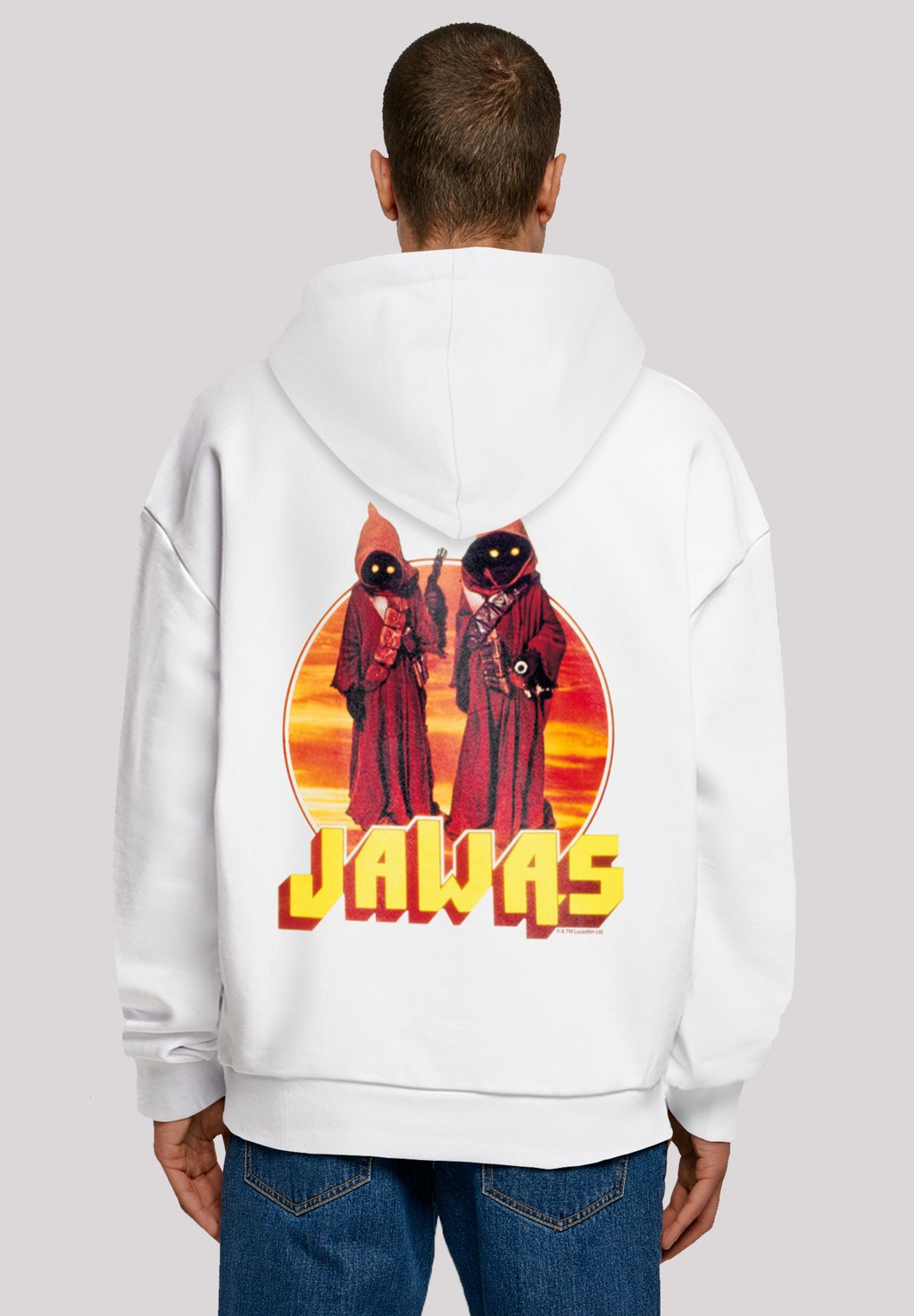 

Толстовка с капюшоном STAR WARS A NEW HOPE JAWAS - Sweatshirt F4NT4STIC, белый