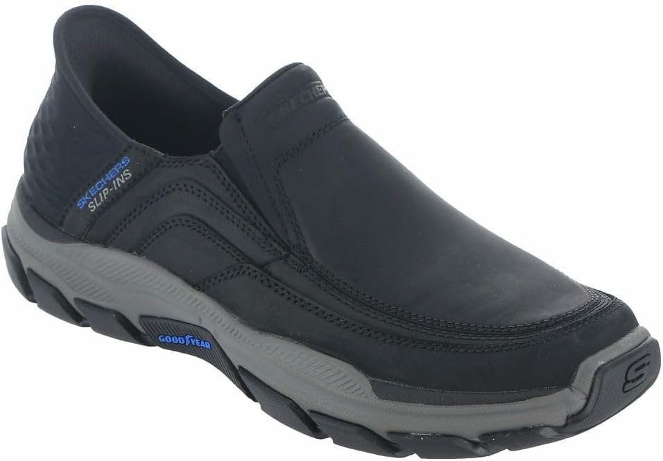 Мужские кроссовки Skechers USA Respected - Elgin 204810, черный — фото 2