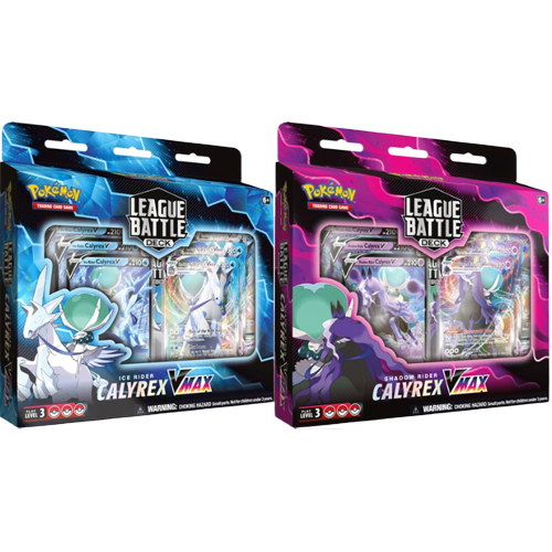

Карточная игра Pokemon Tcg: League Battle Deck – Shadow Rider Calyrex Vmax And Ice Rider Calyrex Vmax – 2 Set