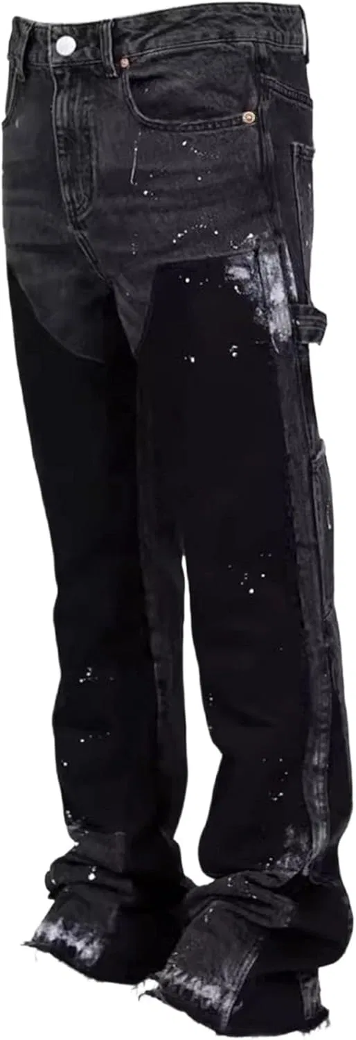 Джинсы Slim Fit Flared, черный